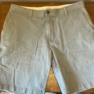 Dockers Gray Flat Front Shorts Casual Style